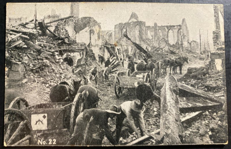 Mint Australia Real Picture Postcard RPPC Railway Gang Taking Bricks And Stones