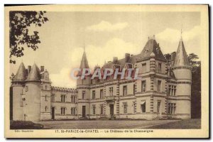 Old Postcard Chateau of Chasseigne St Parize le Chatel