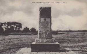 Nebraska Kearney Monument On Site Of Old Fort Kearney Artvue