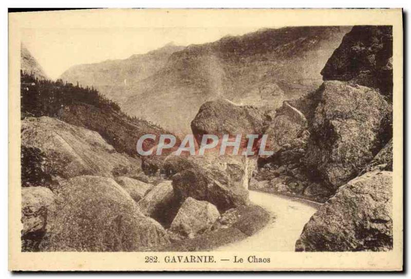 Old Postcard Gavarnie Chaos