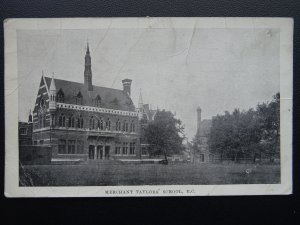 London MERCHANT TAYLOR'S SCHOOL (Charterhouse) Old Postcard