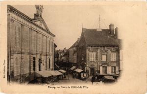 CPA TOUCY - Place de l'Hotel de Ville (358595)