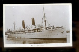 LS1871 - Union Castle Liner - Walmer Castle - postcard