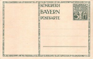 L062 Germany Royalty Bavaria 1911 vintage postcard