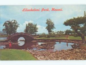 Unused Pre-1980 PARK SCENE Hilo Hawaii HI c7367