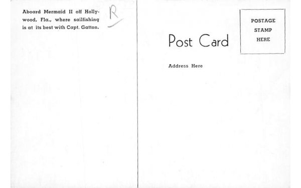 Aboard Mermaid II  Hollywood , Florida  