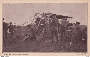 Valcartier Camp, Quebec , Canada, 1910s ; Digging Sewers