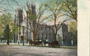 COLUMBIA , South Carolina , 1900-10s ; Street , Trinity Church