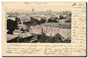 Old Postcard Aubenas Vue Generale