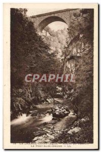 Old Postcard La Grande Chartreuse Desert Route Du Pont Saint Bruno