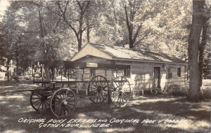 J42/ Gothenburg Nebraska RPPC Postcard c1940s Pony Express Hook Ladder 154