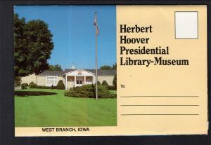 Herbert Hoover Presidential Library West Branch,IA Souvenir Folder