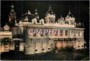 Modern Postcard Monte Carlo Casino saw the night