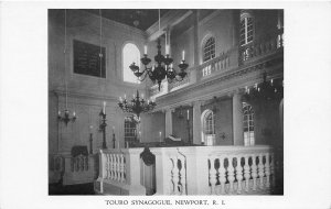 G61/ Newport Rhode Island Postcard Touro Jewish Synagogue 6