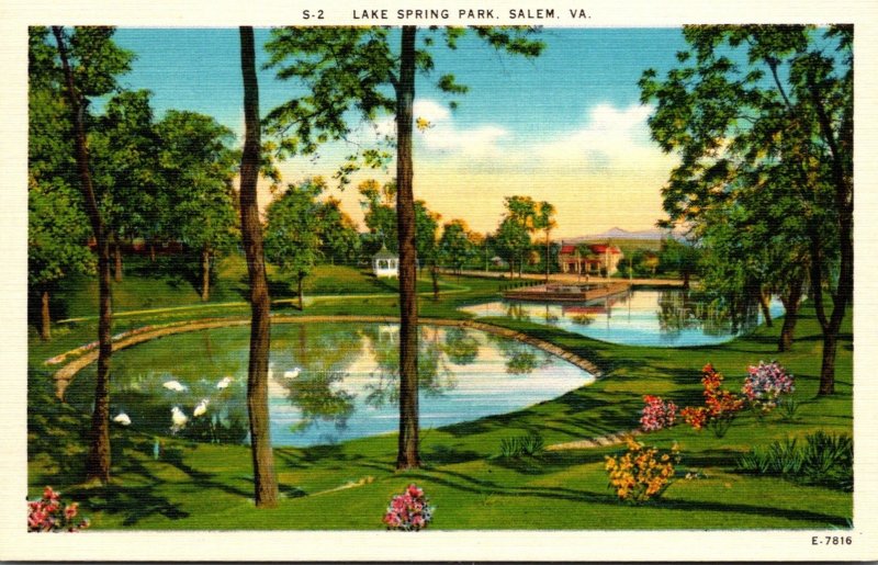 Virginia Salem Lake Spring Park