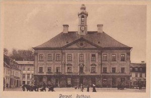 Estonia Dorpat Rathaus