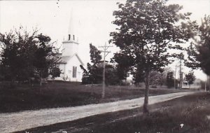 Maine Hope View From Post Office Real Photo RPPC