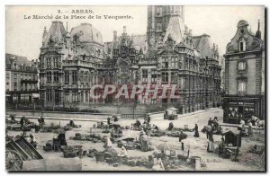 Arras - The Power of Place of Vacquerie - Old Postcard