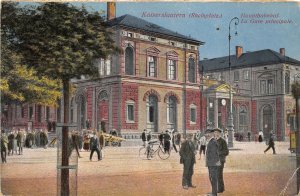 uk42134 main train station kaiserslautern  germany railway station  bike