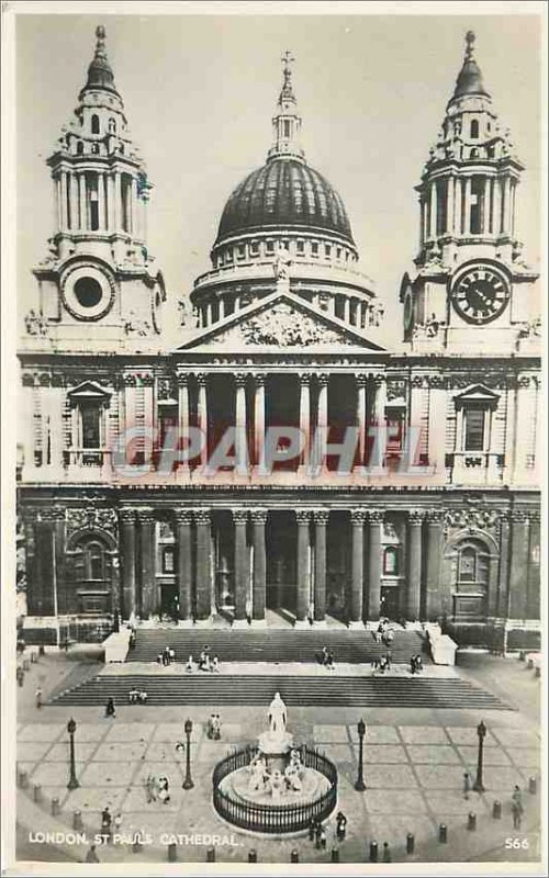 'Old Postcard London St Paul''s Cathedral'