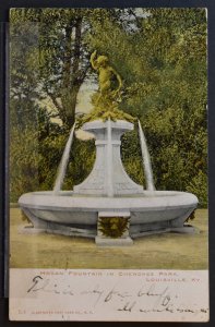 Louisville, KY - Hogan Fountain in Cherokee Park - 1906