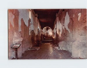 Postcard Interior of Mission Church, Tumacacori National Monument, Arizona