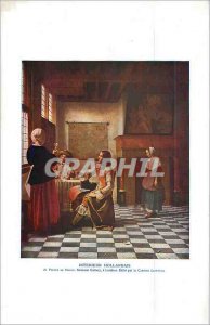 Image National Gallery in London Interior Dutch 24 * 16 cm Advertisement Carn...