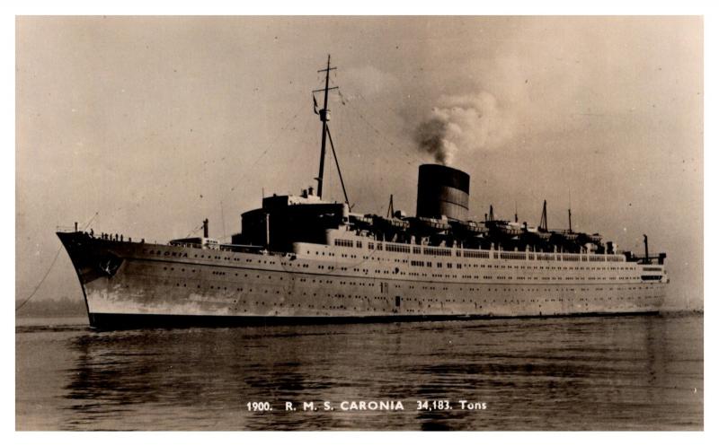 R.M.S. Caronia  , Cunard Line ,  RPC