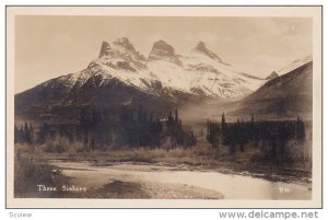 RP, Three Sisters - Mountains, Alberta, Canada, 1920-1940s