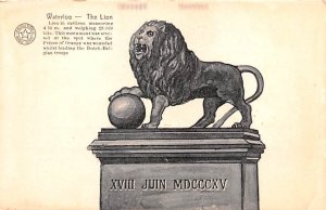 The Lion Belgium Postcard