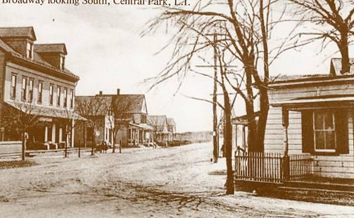 NY - Long Island, Central Park. Broadway looking South Circa 1906  (Repro)