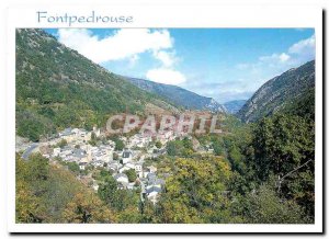 Modern Postcard Images of France Fontpedrouse General view