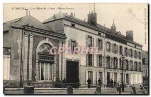 Old Postcard Pithiviers Hotel Grand House Post Ronsin