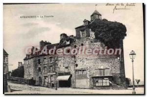 Old Postcard Avranches La Tourelle