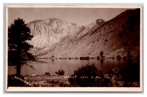 RPPC Convict Lake Bishop California CA UNP Tetrick Photo Postcard Z9