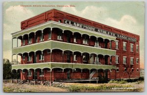Claremore Oklahoma~Athletic Association Building~Missouri Avenue~Gone Now~1911 