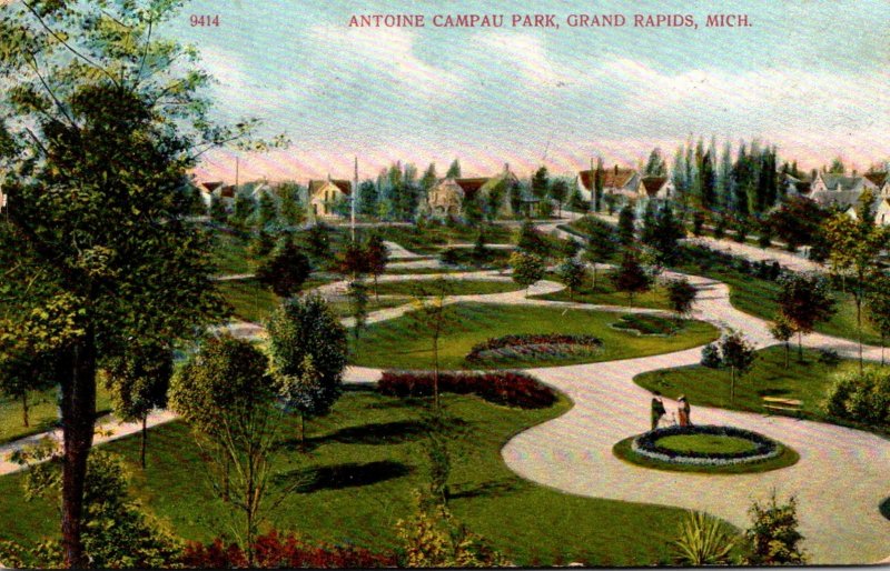 Michigan Grand Rapids Antoine Campau Park 1908