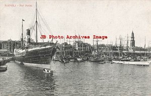 Italy, Napoli, Naples, Steamship