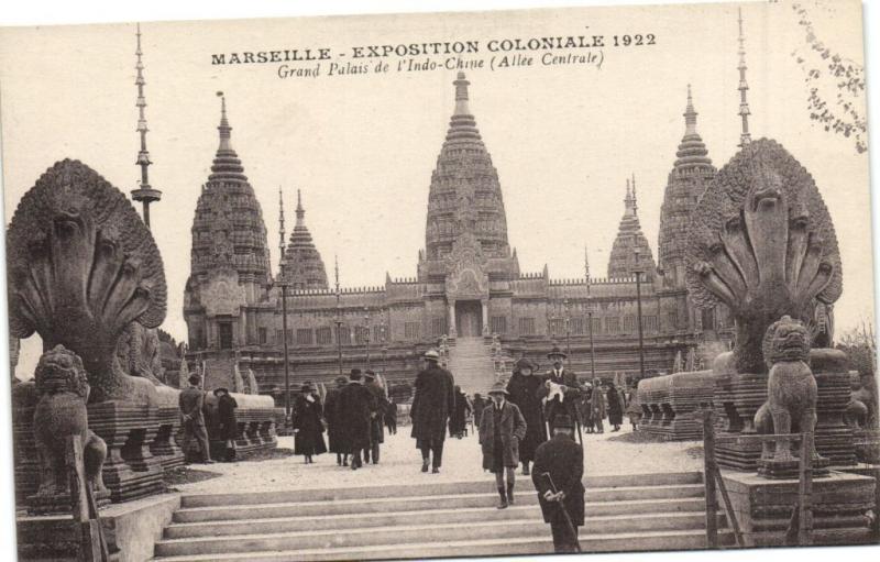 CPA MARSEILLE EXPO Coloniale 1922-Grand Palais de l'Indo-Chine .. (174294)