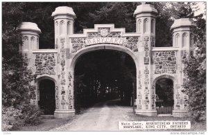 RP: Main Gate , Augustinian Fathers , Marylake , KING CITY , Ontario , Canada...