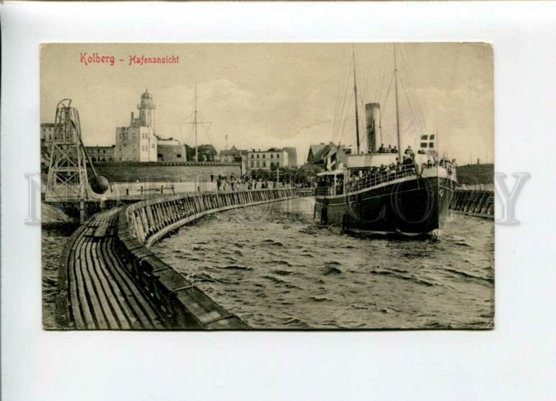 3156022 Poland Kolobrzeg KOLBERG LIGHTHOUSE Vintage postcard