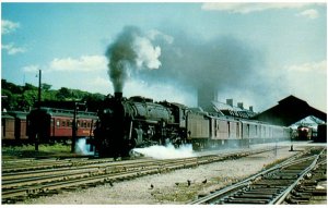 Lot of 10 vintage train postcards (#6)