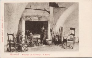 Chateau de Ramezay Kitchen Montreal Quebec QC Que Unused Mint Postcard H12