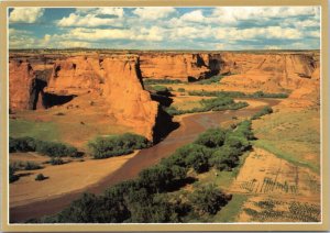 Postcard AZ Canyon De Chelly - Tsegi Overlook