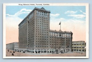 King Edward Hotel Toronto Canada UNP WB Postcard L5