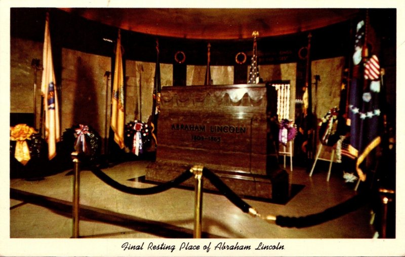 Illinois Springfield Oak Ridge Cemetery Lincoln Tomb Interior