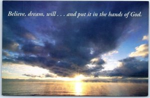M-44968 Believe Dream Will & Put it in the Hands of God by Dr Norman Vincent ...