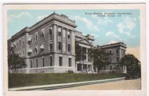 Baptist Sanatorium Dallas Texas 1920c postcard