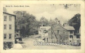 Main Street - Sandy Hook, Connecticut CT