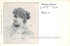 Adrienne Osborne Theater Actor / Actress Unused 